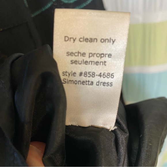 Nanette Lepore Silk Beaded Dress Damaged Sz 4 - Picture 8 of 12